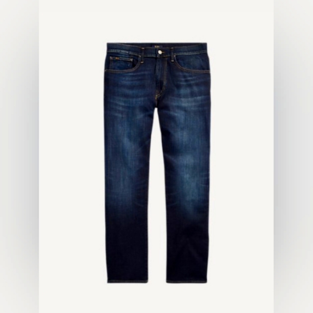 RALPH LAUREN AUTHENTIC DENIM GOODS BLUE JEANS.